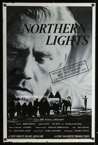1x299 NORTHERN LIGHTS one-sheet  '78 Robert Behling, Susan Lynch, Joe Spano, Norwegian-Americans!