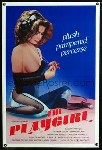 1x321 PLAYGIRL one-sheet movie poster '82 super sexy Veronica Hart is plush pampered and perverse!