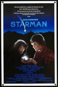 1x414 STARMAN one-sheet movie poster '84 John Carpenter, alien Jeff Bridges, Karen Allen
