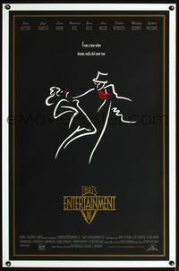 1x442 THAT'S ENTERTAINMENT III DS one-sheet poster '94 MGM's best musicals, cool dancing artwork!