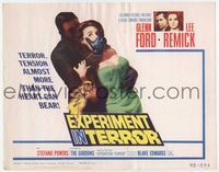 1y098 EXPERIMENT IN TERROR TC '62 Glenn Ford, Lee Remick, more tension than the heart can bear!