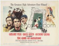 1y128 GUNS OF NAVARONE TC '61 art of Gregory Peck, David Niven & Anthony Quinn by Howard Terpning!