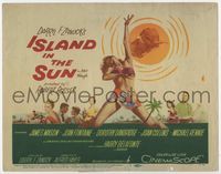 1y163 ISLAND IN THE SUN TC '57 James Mason, Joan Fontaine, Dorothy Dandridge, Harry Belafonte