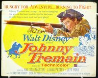 1y170 JOHNNY TREMAIN title card '57 Walt Disney, from the Esther Forbes Revolutoinary War novel!