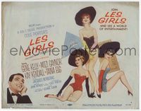 1y200 LES GIRLS TC '57 George Cukor, Gene Kelly, art of sexy Mitzi Gaynor, Kay Kendall & Taina Elg!