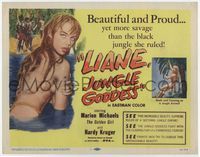 1y202 LIANE JUNGLE GODDESS TC '58 super sexy mostly naked 16 year-old blonde Marion Michaels!