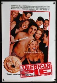 1z024 AMERICAN PIE DS one-sheet movie poster '99 Jason Biggs, Chris Klein, Tara Reid