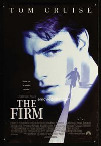 1z199 FIRM DS one-sheet movie poster '93 Tom Cruise, Sydney Pollack, lawyers!