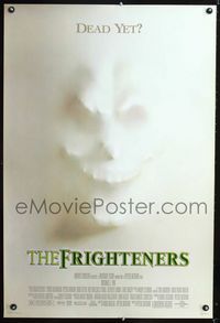 1z210 FRIGHTENERS DS one-sheet poster '96 directed by Peter Jackson, really cool skull horror image!