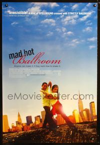 1z330 MAD HOT BALLROOM one-sheet movie poster '05 Heather Berman, Emma Therese Biegacki
