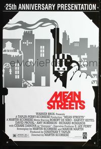 1z345 MEAN STREETS one-sheet movie poster R98 Robert De Niro, Martin Scorsese
