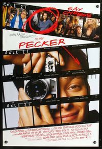 1z387 PECKER one-sheet movie poster '98 John Waters, Christina Ricci, Edward Furlong
