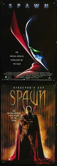 1z467 SPAWN DS video one-sheet movie poster '97 from Todd McFarlane comic book!