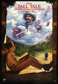 1z487 TALL TALE DS one-sheet movie poster '95 Walt Disney, Patrick Swayze as Pecos Bill