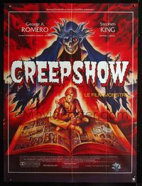 2a302 CREEPSHOW French 1panel '82 George Romero, Stephen King, E.C. Comics, different art by Melki!