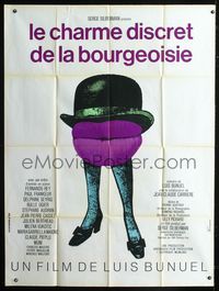 2a317 DISCREET CHARM OF THE BOURGEOISIE French 1p '72 Bunuel's Le Charme Discret de la Bourgeoisie!