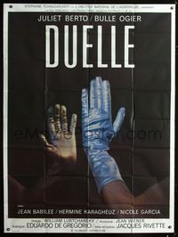 2a322 DUELLE style B French one-panel '76 Jacques Rivette sex fantasy, cool close up hands image!