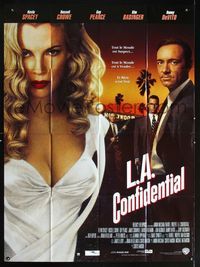 2a374 L.A. CONFIDENTIAL French one-panel '97 Kevin Spacey, Russell Crowe, Guy Pearce, Kim Basinger