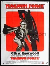 2a405 MAGNUM FORCE French 1panel '73 Clint Eastwood is Dirty Harry pointing his huge gun by Ferrini!