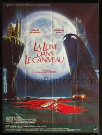 2a429 MOON IN THE GUTTER French 1panel '83 Beineix's La Lune dans le Caniveau, really cool artwork!