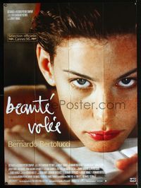 2a493 STEALING BEAUTY French one-panel '96 Bernardo Bertolucci, super close image of sexy Liv Tyler!