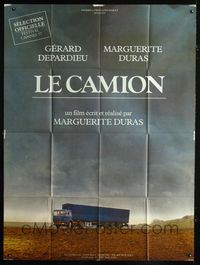 2a514 TRUCK French one-panel movie poster '77 Marguerite Duras' Le Camion, Gerard Depardieu