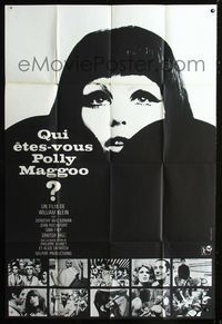 2a525 WHERE ARE YOU POLLY MAGOO French one-panel '66 William Klein, close image of Dorothy McGowan!