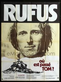 2a526 WHERE DID TOM GO French 1panel '71 Jose Giovanni's Ou Est Passe Tom?, Rufus, art by Ferracci!