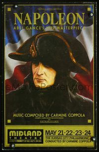 2a153 NAPOLEON WC R81 Albert Dieudonne as Napoleon Bonaparte, Abel Gance's 1927 masterpiece!