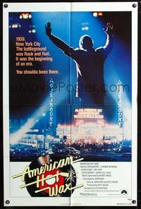2c060 AMERICAN HOT WAX one-sheet movie poster '78 the beginnings of rock & roll in New York in 1959!