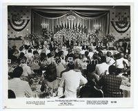 2d039 BEST MAN 8x10.25 movie still '64 great image of most of cast gathered at the convention!