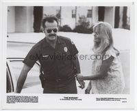 2d049 BORDER 8x10 movie still '82 cop Jack Nicholson in uniform with Valerie Perrine!