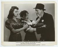 2d228 UNDER AGE 8x10 movie still '41 wacky posed image of Nan Grey supposedly clawing Alan Baxter!