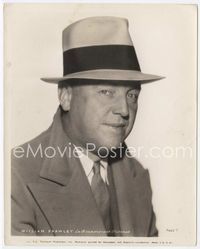 2d238 WILLIAM FRAWLEY 8x10 movie still '36 great close portrait with cool fedora & jacket and tie!