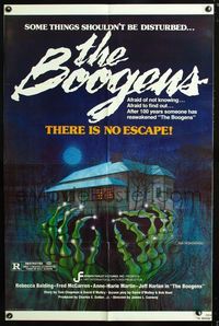 2e068 BOOGENS one-sheet movie poster '81 some things shouldn't be disturbed, there is no escape!
