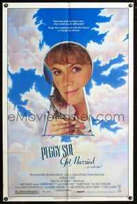2e375 PEGGY SUE GOT MARRIED 1sh '86 Francis Ford Coppola, Kathleen Turner gets to re-live her life!