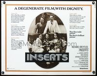 2g472 INSERTS half-sheet '76 Richard Dreyfuss, Jessica Harper, a degenerate film with dignity!