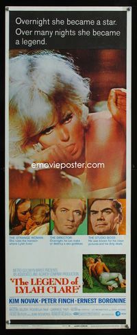 2h256 LEGEND OF LYLAH CLARE insert movie poster '68 close up of sexiest thumb-sucking Kim Novak!