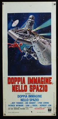 2h652 JOURNEY TO THE FAR SIDE OF THE SUN Italian locandina '69 Doppleganger, cool sci-fi art by Mos