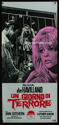 2h659 LADY IN A CAGE Italian locandina movie poster '64 Olivia de Havilland, James Caan