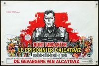 2j091 BIRDMAN OF ALCATRAZ Belgian '62 Burt Lancaster, John Frankenheimer prison classic, different!