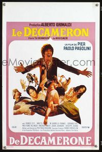 2j127 DECAMERON Belgian movie poster '71 Pier Paolo Pasolini's Italian comedy!