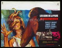 2j247 RAIN PEOPLE Belgian '69 Francis Ford Coppola, different art of sexy Shirley Knight by Ray!