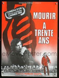 2j535 HALF A LIFE French 15x21 '82 Romain Goupil's Mourir a 30 ans, documentary about Communism!
