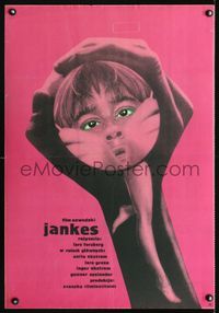 2j415 YANKEE Polish 23x33 movie poster '70 really cool artwork by Ryszard Kiwerski!