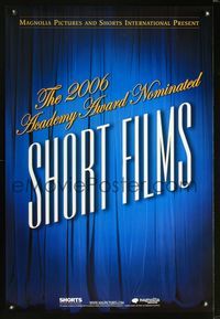 2i004 2006 ACADEMY AWARD NOMINATED SHORT FILMS one-sheet movie poster '06