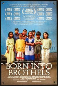 2i073 BORN INTO BROTHELS one-sheet movie poster '04 India's red light kids!