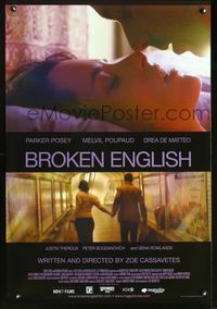 2i077 BROKEN ENGLISH one-sheet movie poster '07 Parker Posey, Melvil Poupaud, Drea de Matteo