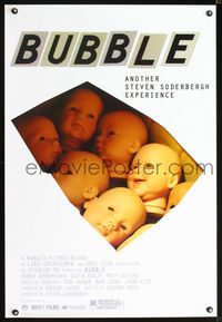 2i079 BUBBLE DS one-sheet movie poster '05 Steven Soderbergh, Debbie Doebereiner, Dustin Ashley
