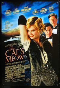2i084 CAT'S MEOW DS one-sheet movie poster '01 Peter Bogdanovich, Kirsten Dunst, Eddie Izzard